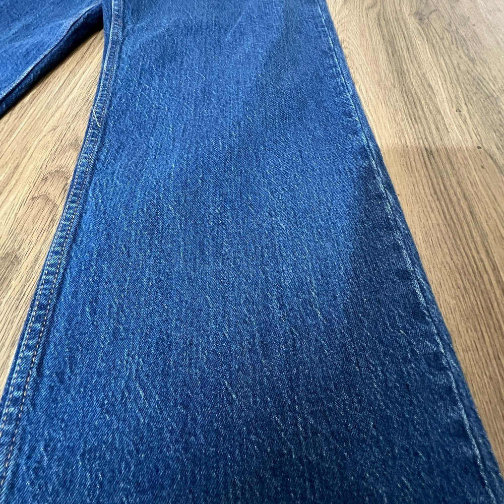 Abercrombie & Fitch 90s Relaxed Jeans High Rise Straight Leg 30 Long Curve Love - Picture 4 of 9